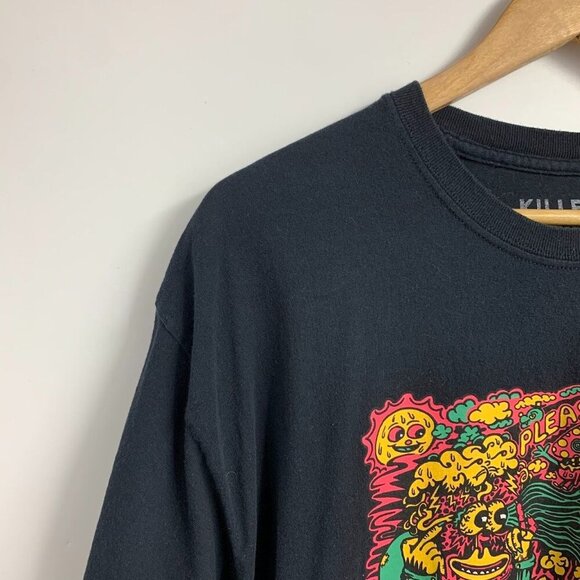 Killer Acid Men's Bad Vibes Acid Trip Crew Neck Short Sleeve T Shirt Size‎ XL - Picture 3 of 10